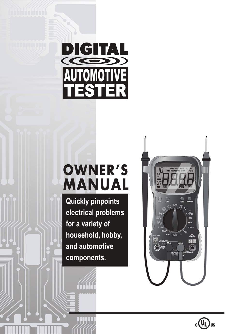 INNOVA AUTOMOTIVE DMM OWNER'S MANUAL Pdf Download ManualsLib