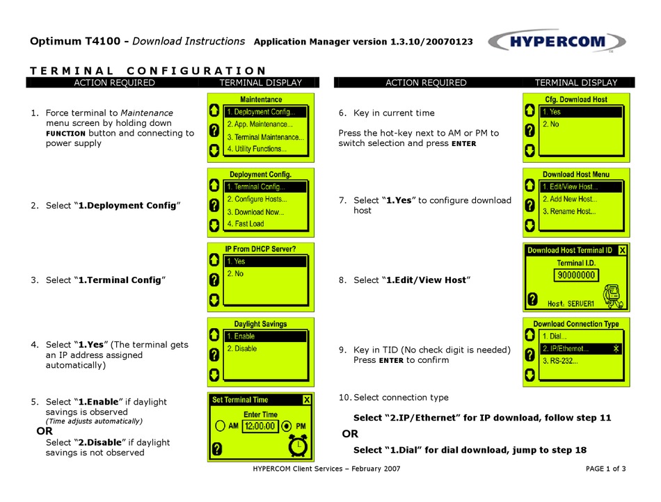 OPTIMUM T4100 INSTRUCTIONS Pdf Download ManualsLib