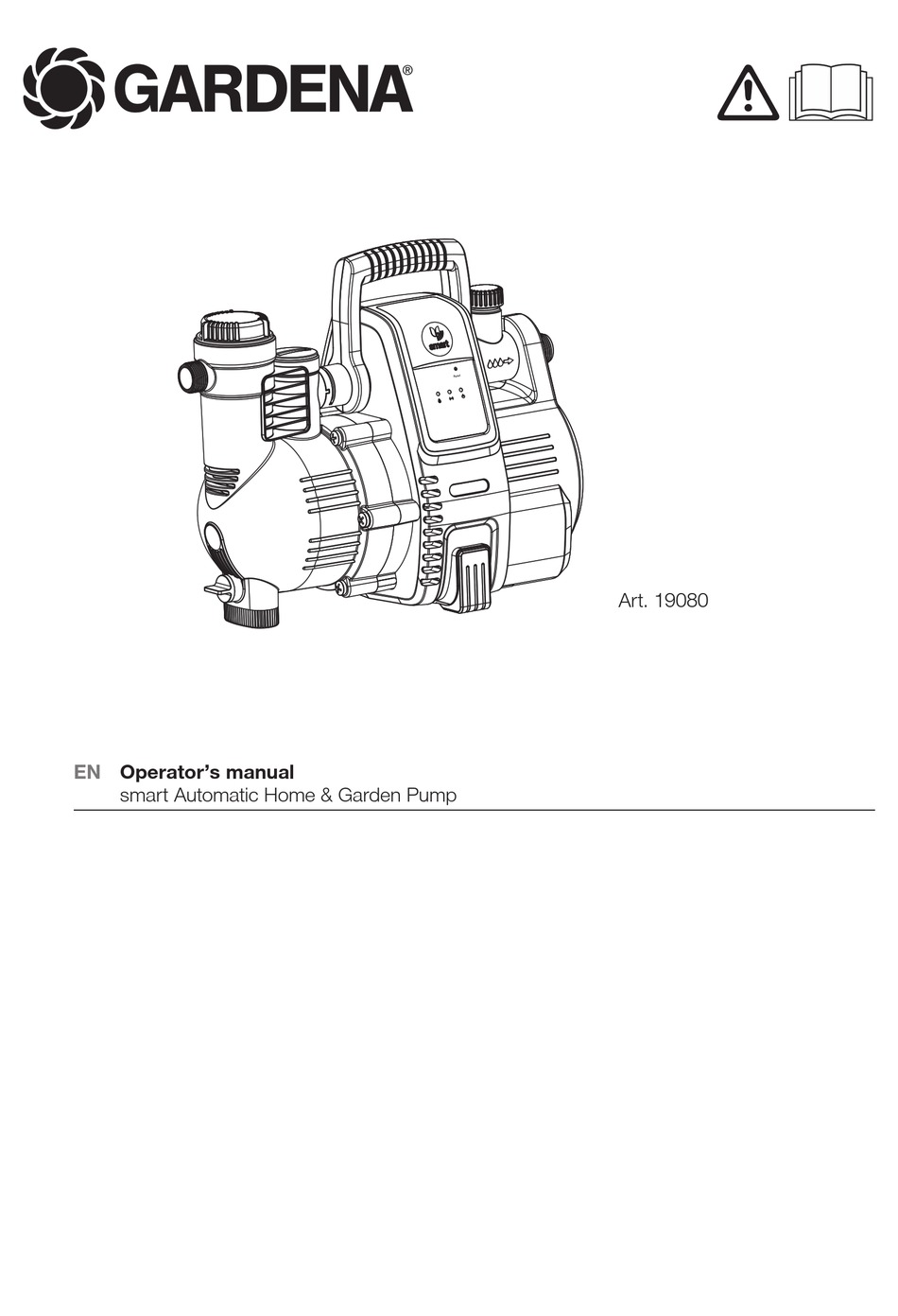 GARDENA 19080 OPERATOR'S MANUAL Pdf Download | ManualsLib