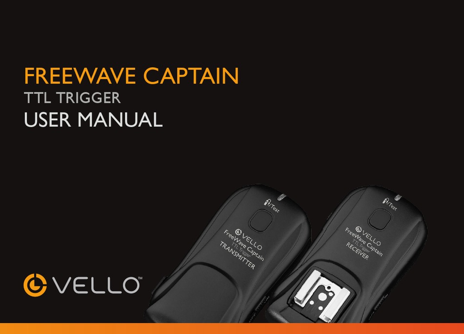Remote Triggers Electronics Vello FreeWave Captain Wireless TTL ...