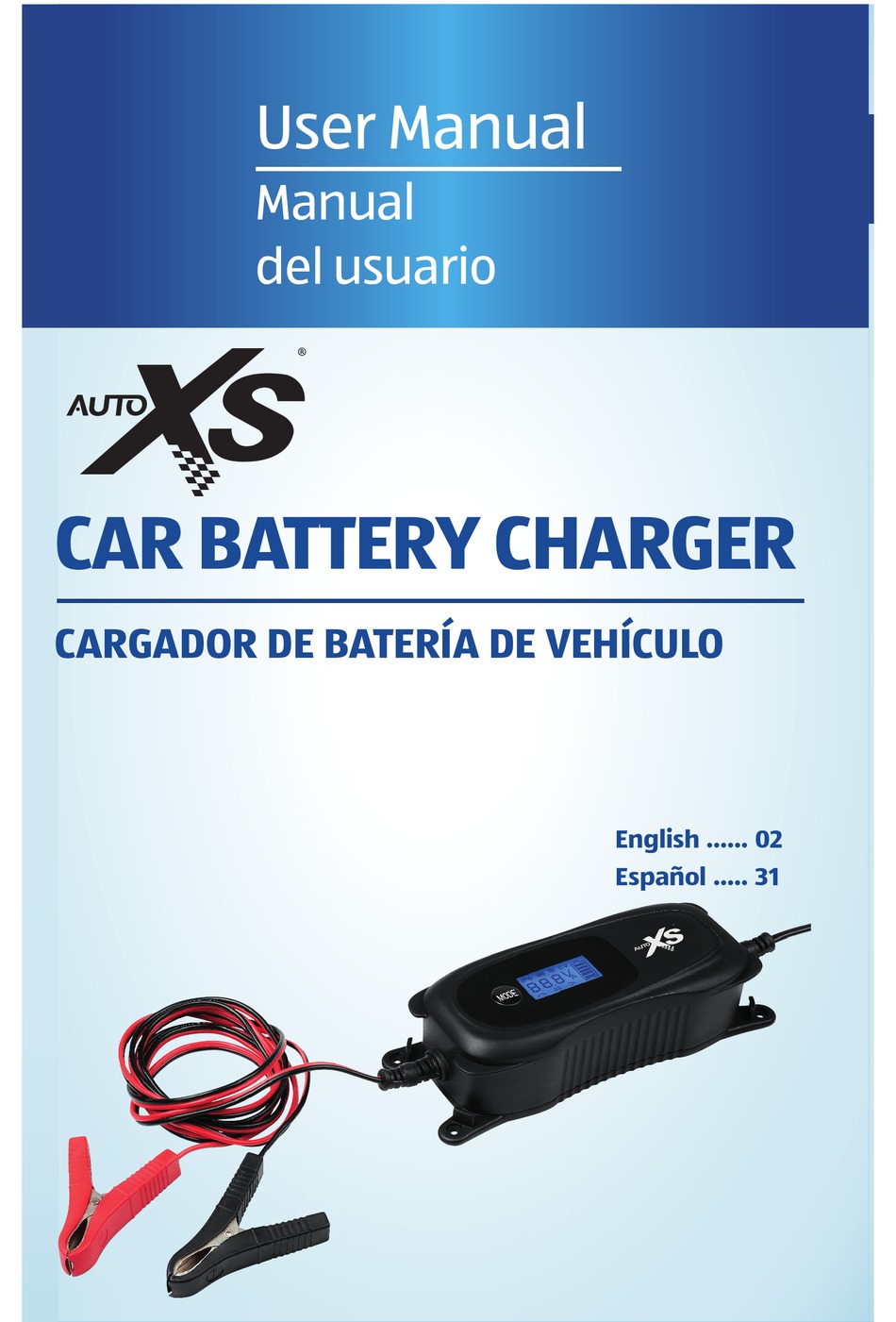 auto xs battery charger md19161