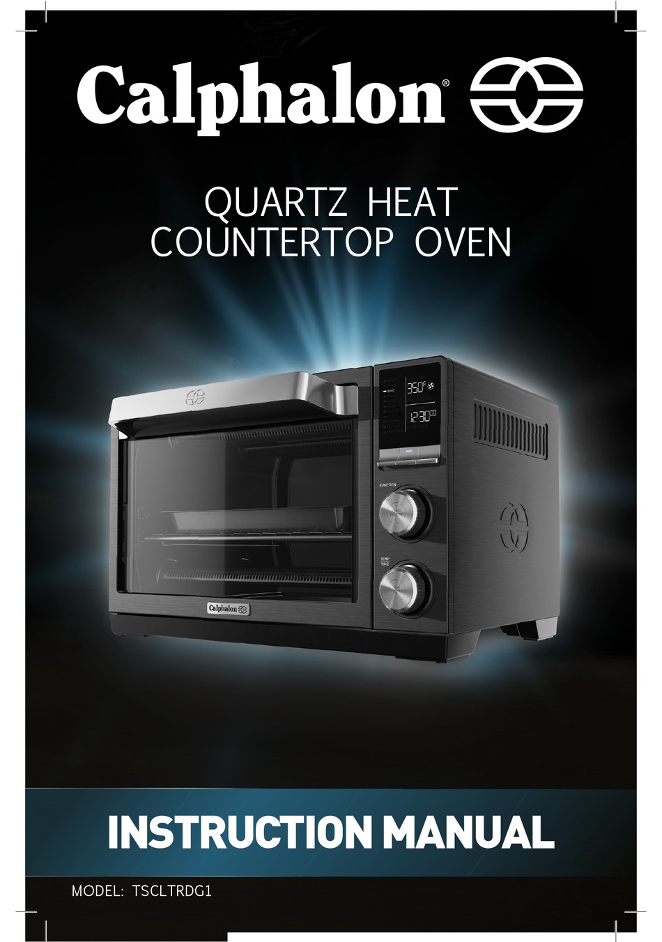 New Calphalon 2109247 Precision Control Air Fryer Countertop Toaster Oven  -Black