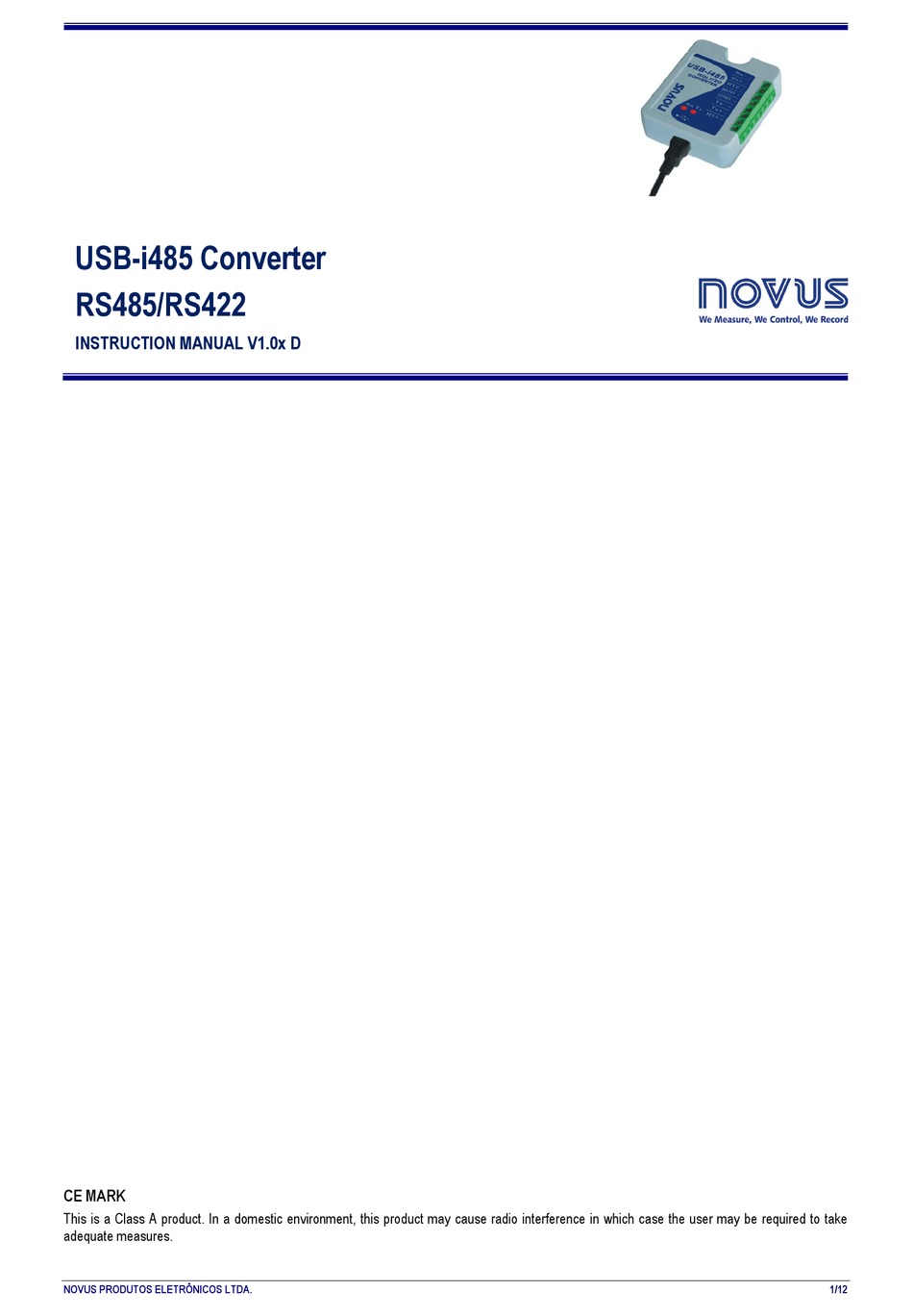 Download novus driver download