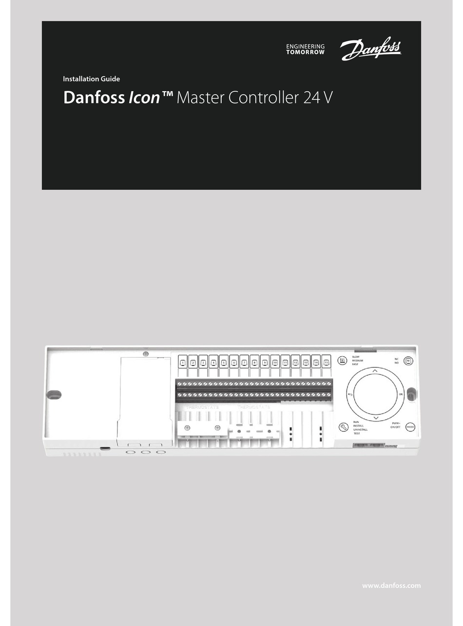 DANFOSS ICON MASTER CONTROLLER 24 V INSTALLATION MANUAL Pdf Download ...