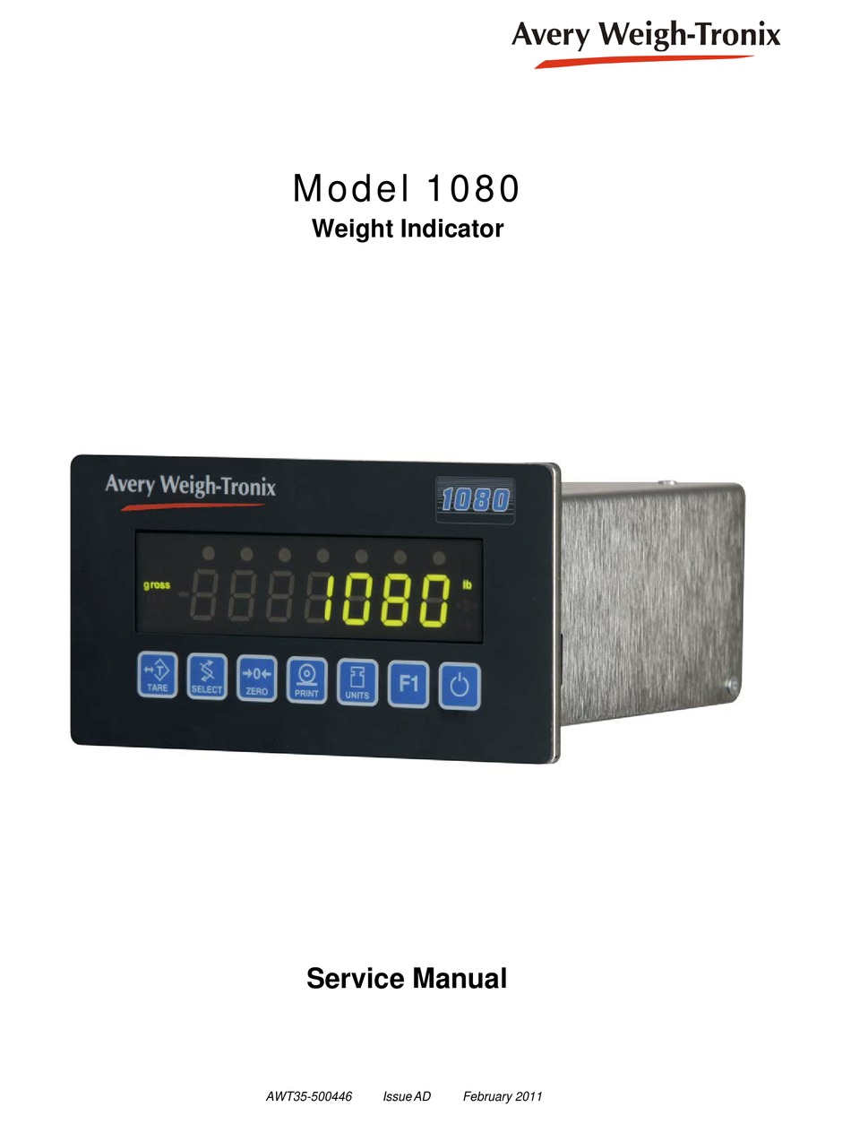 avery 1310 service manual