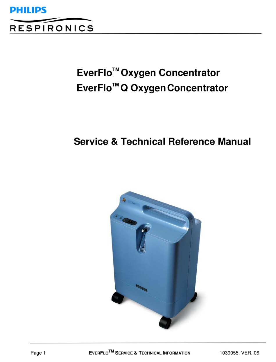 Philips Everflo Q Service And Technical Reference Manual Pdf Download Manualslib