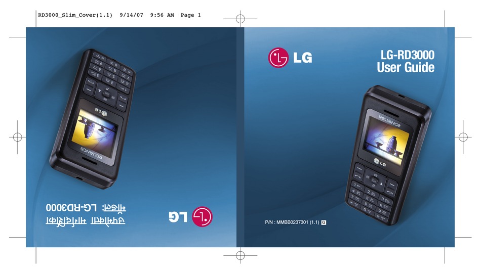 lg rd 3000 mobile