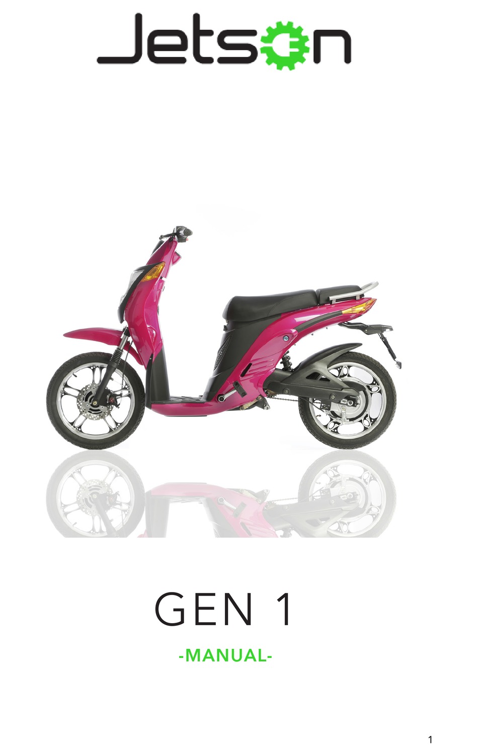 jetson gen 1 electric bike