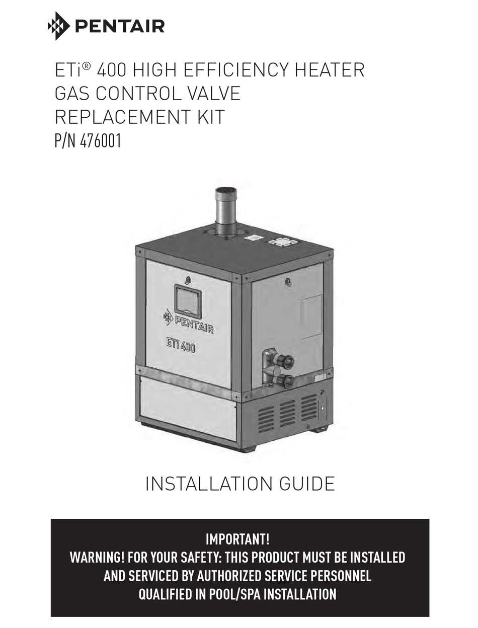PENTAIR ETI 400 INSTALLATION MANUAL Pdf Download ManualsLib