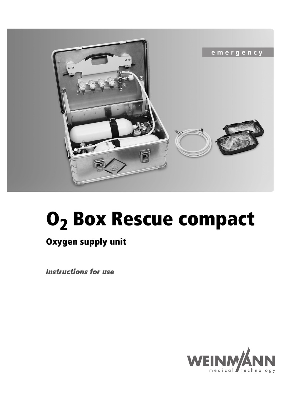 WEINMANN O2 BOX RESCUE COMPACT INSTRUCTIONS FOR USE MANUAL Pdf Download