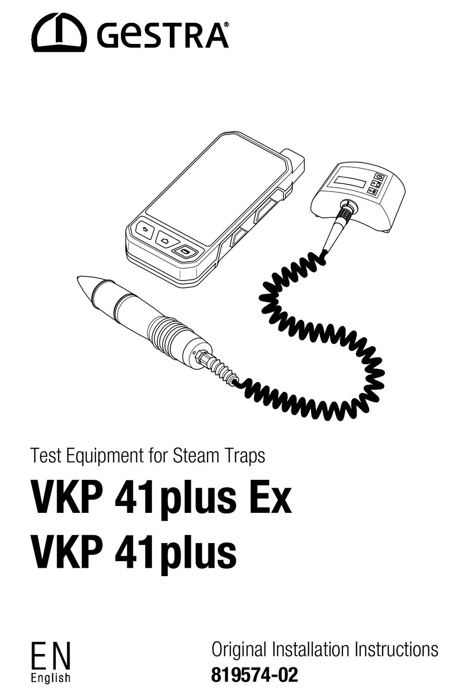 GESTRA VKP 41PLUS EX INSTALLATION INSTRUCTIONS MANUAL Pdf Download ...
