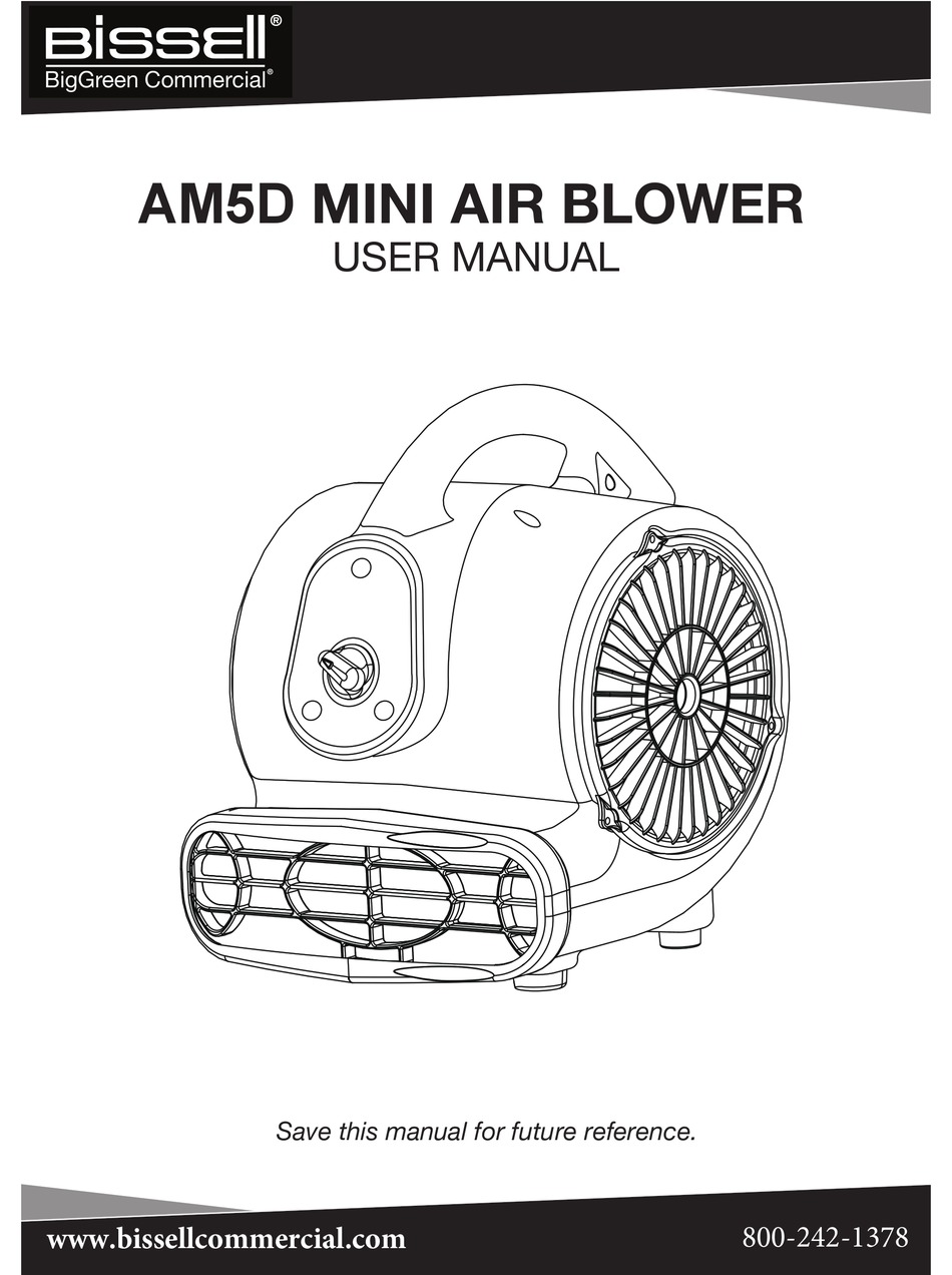 BISSELL AM5D USER MANUAL Pdf Download | ManualsLib