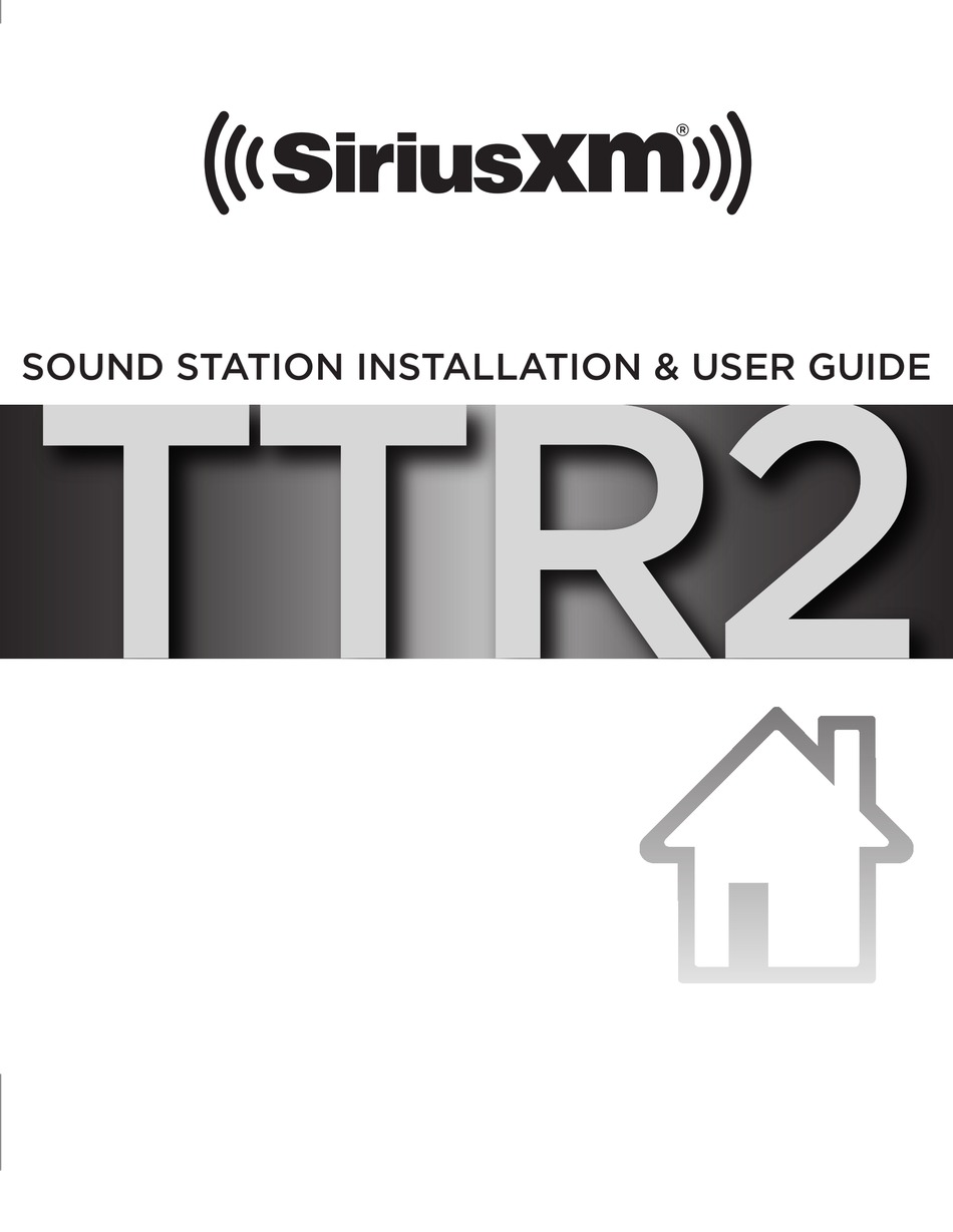 SIRIUS XM RADIO TTR2 INSTALLATION & USER MANUAL Pdf Download ManualsLib