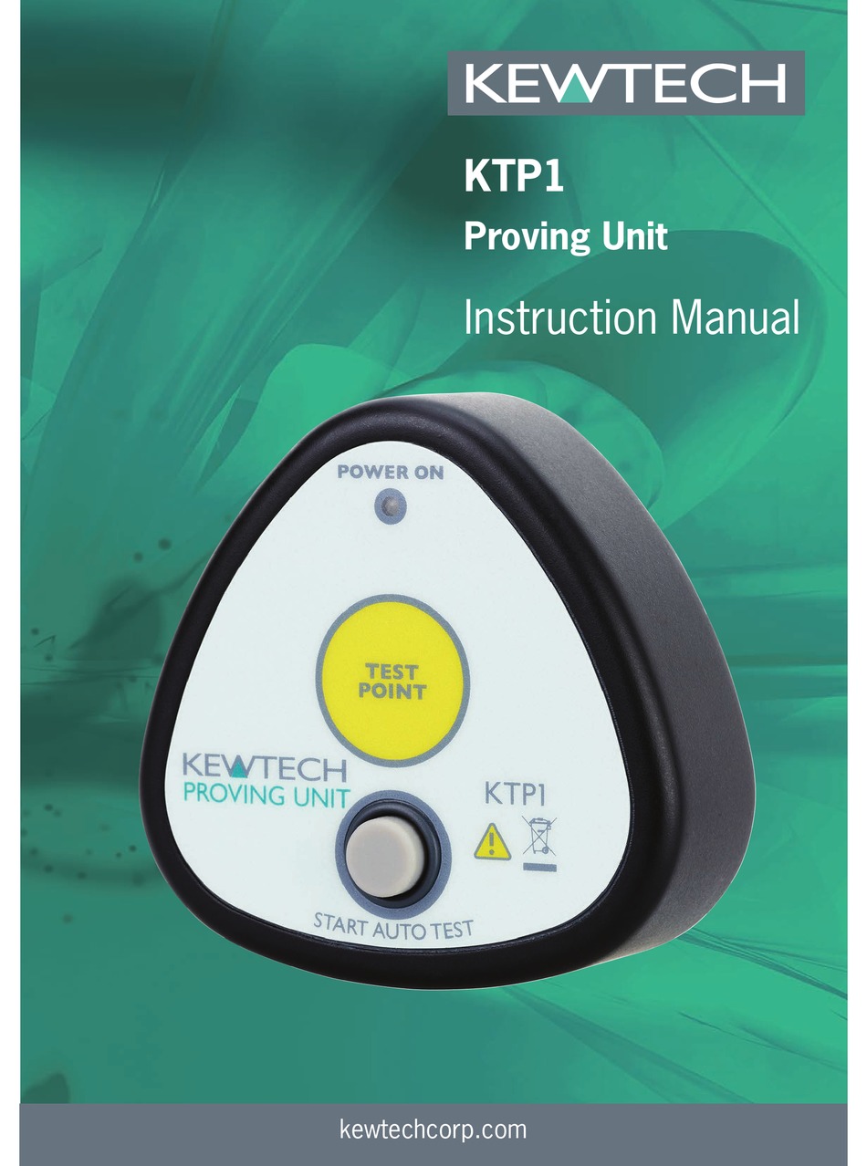 Kewtech KTP1 Proving Unit plus Kewstick Uno Non Contact Voltage Tester
