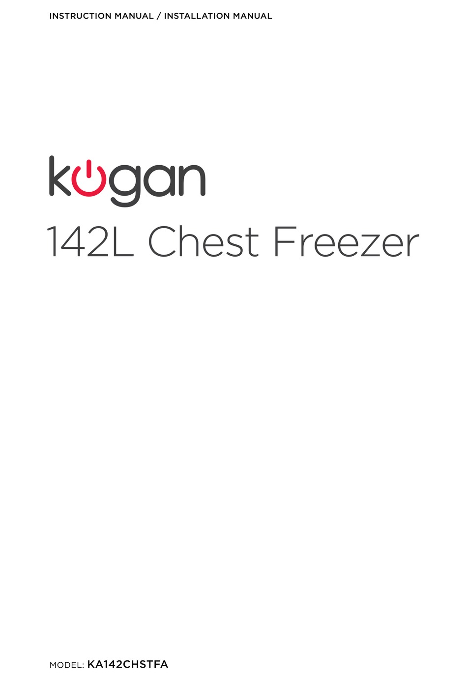 kogan 92l freezer