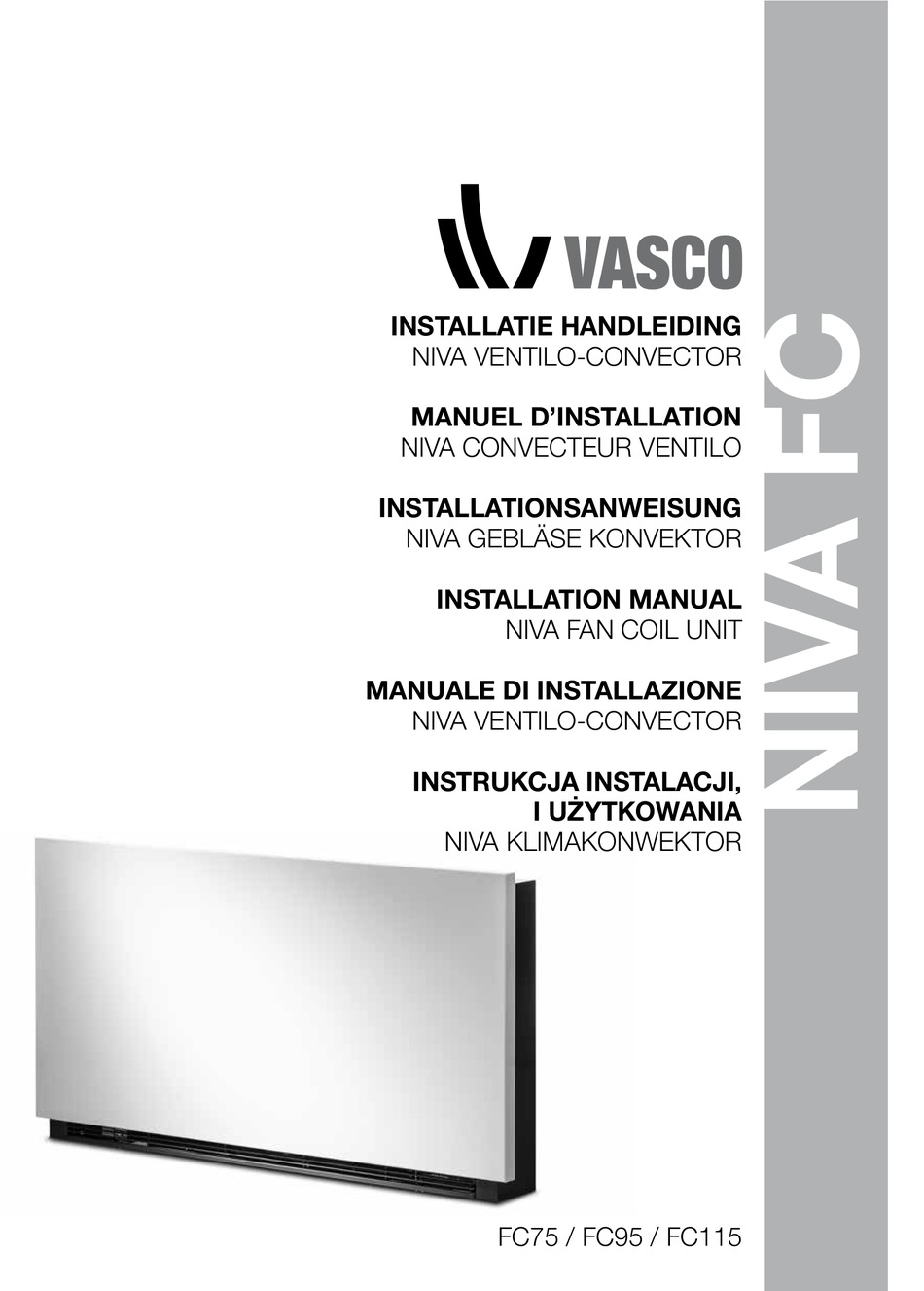 Confronteren beheerder Hallo VASCO FC75 INSTALLATION MANUAL Pdf Download | ManualsLib