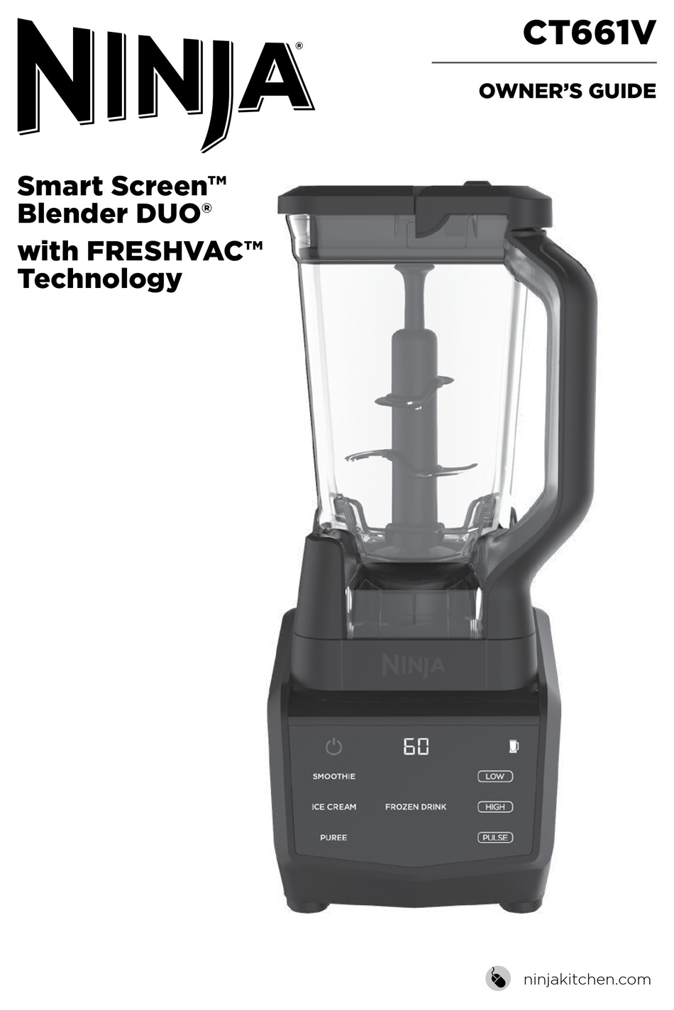 NINJA SMART SCREEN BLENDER DUO OWNER'S MANUAL Pdf Download ManualsLib