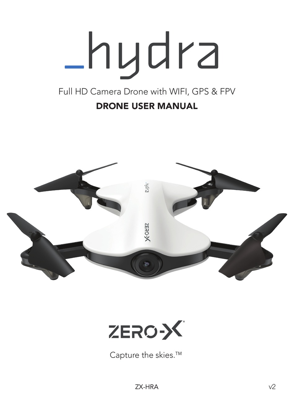Zero X Hydra Zx Hra User Manual Pdf Download Manualslib