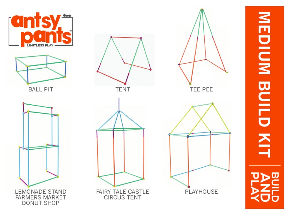 Antsy Pants Build And Play Medium Build Kit User Manual Pdf Download Manualslib