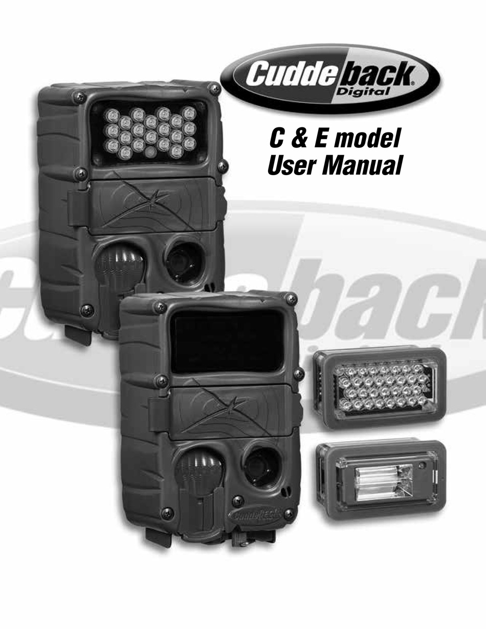 cuddeback digital trail camera manual
