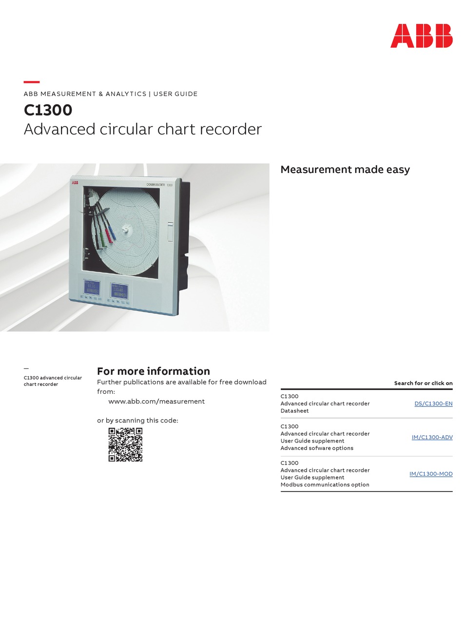 Abb C1300 User Manual Pdf Download Manualslib