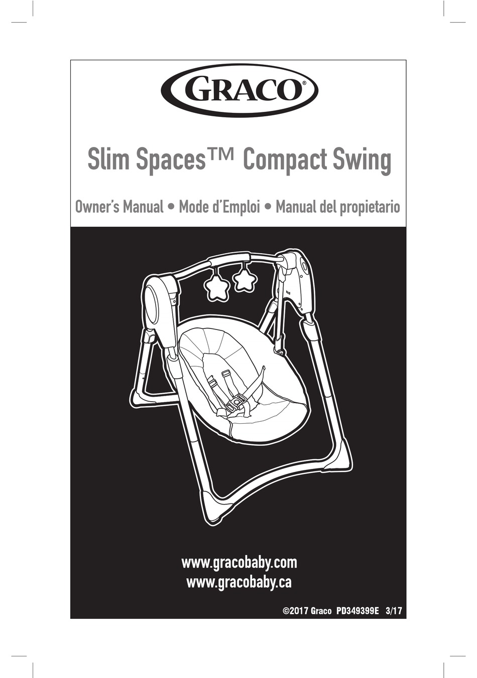 Graco Slim Spaces Owner S Manual Pdf Download Manualslib