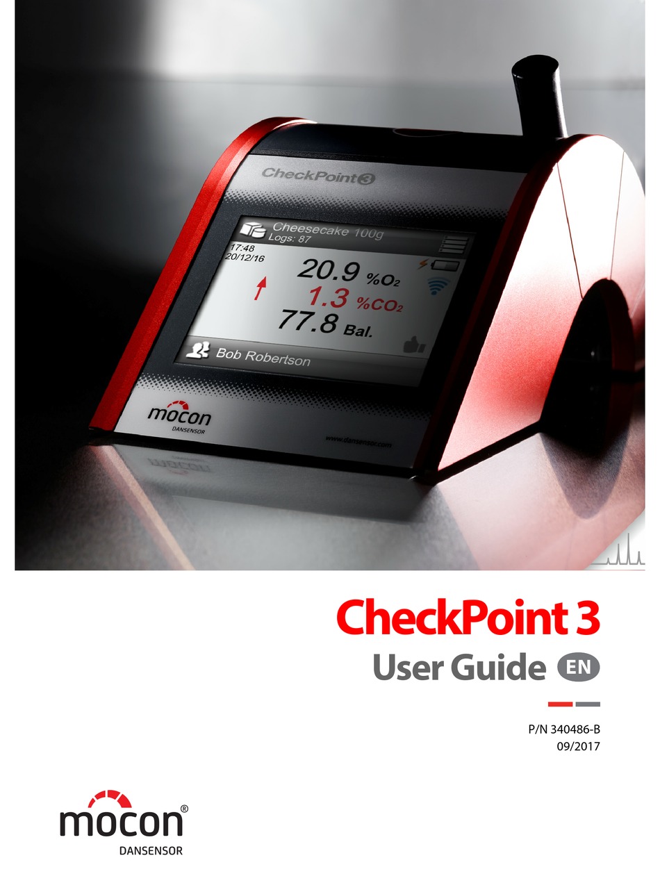 Mocon Checkpoint 3 User Manual Pdf Download Manualslib