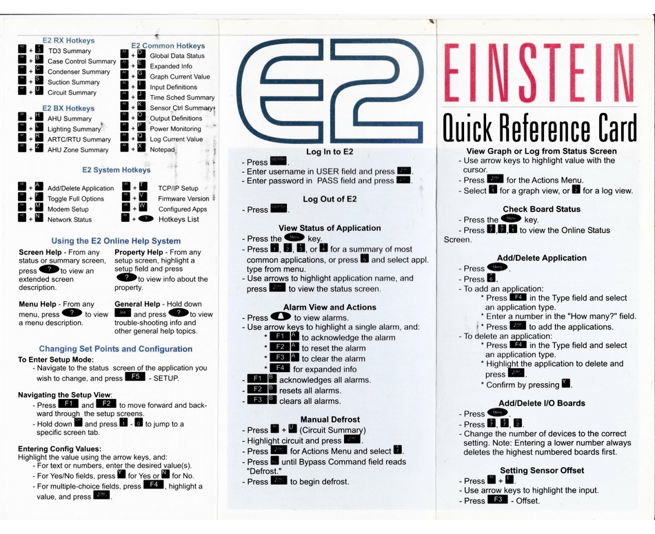 EMERSON E2 QUICK REFERENCE MANUAL Pdf Download | ManualsLib