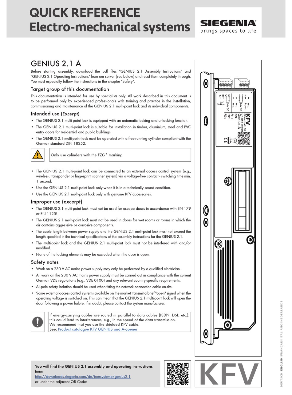 SIEGENIA access control systems