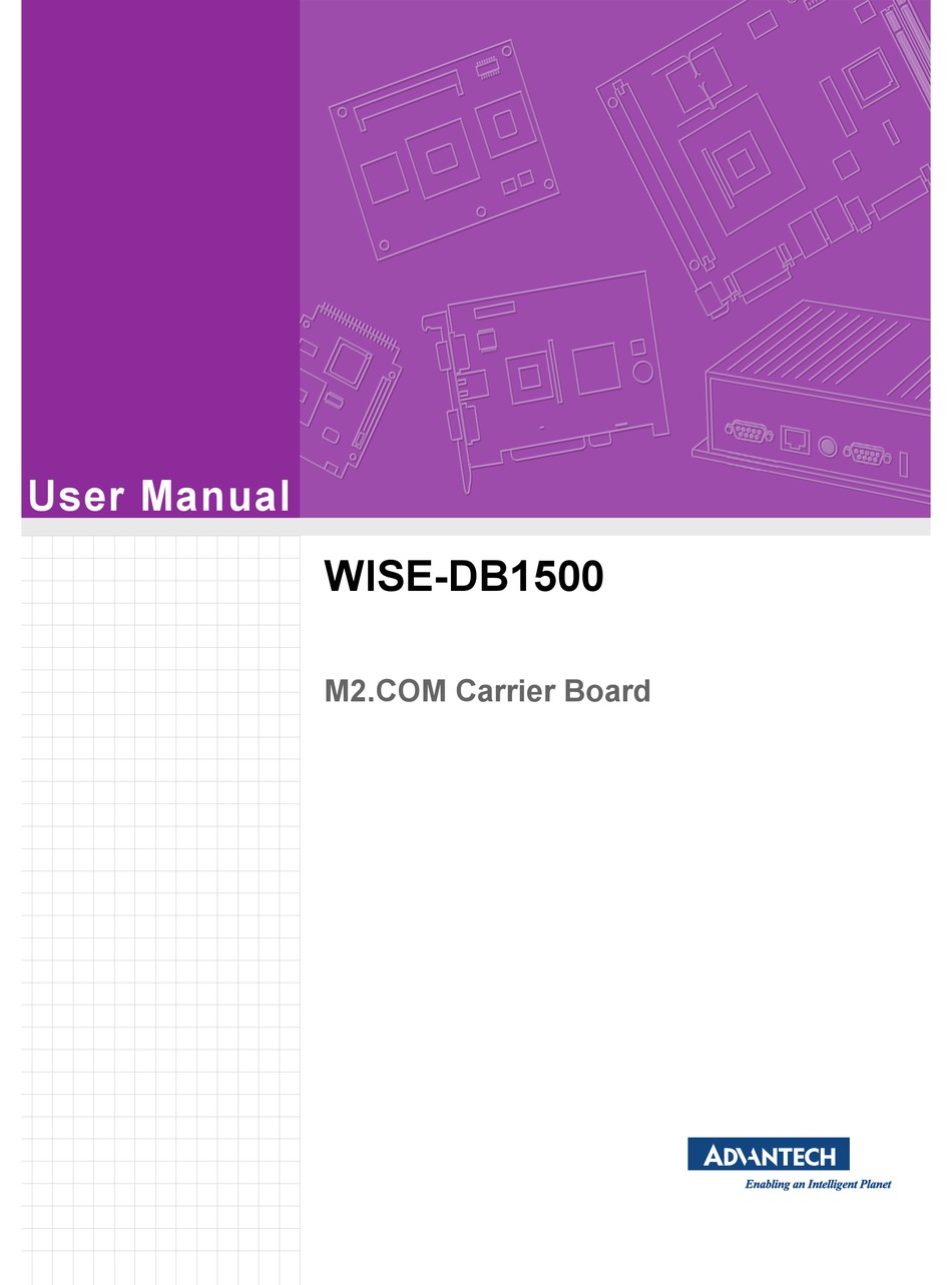 ADVANTECH WISE-DB1500 USER MANUAL Pdf Download | ManualsLib