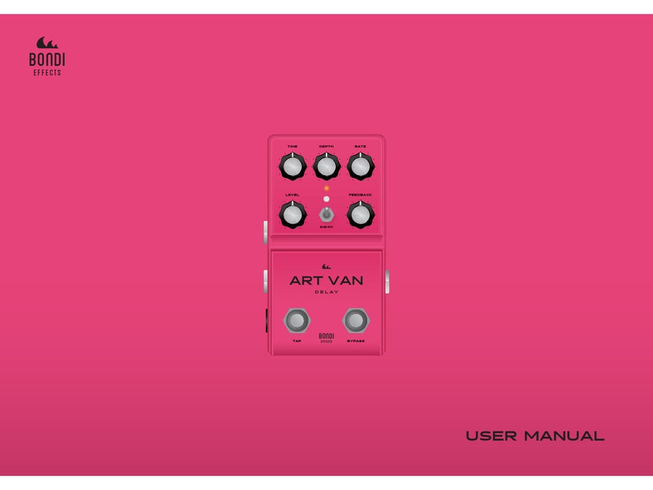 bondi art van analog delay
