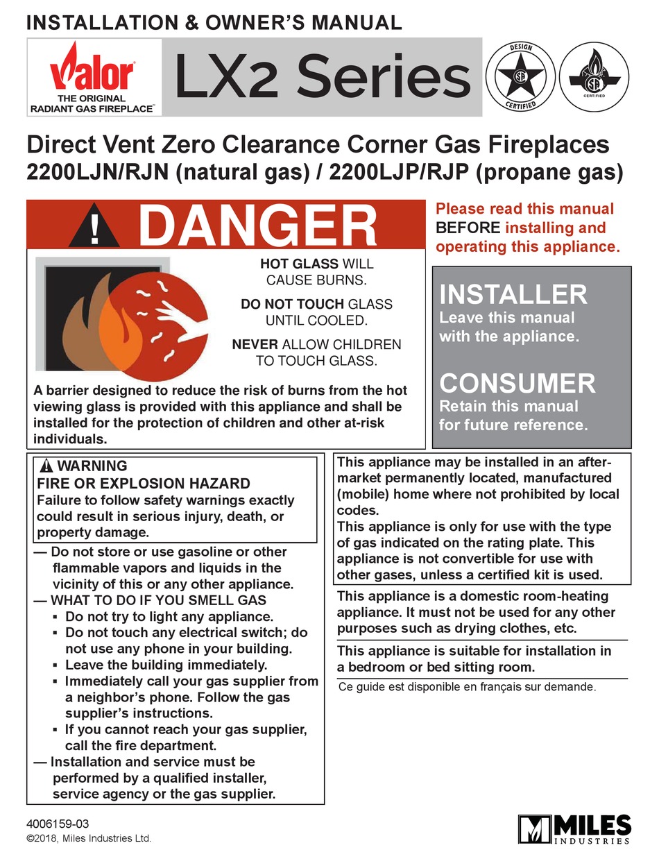 Valor Lx2 Series Installation Owner S Manual Pdf Download Manualslib Valor Lx2 Series Installation Owner S Manual Pdf Download Manualslib