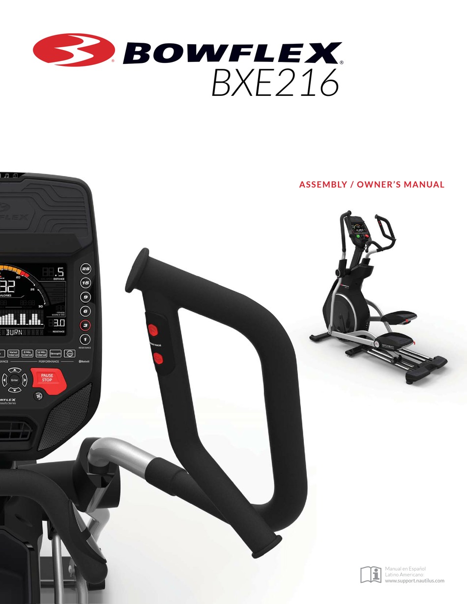bowflex bxe216