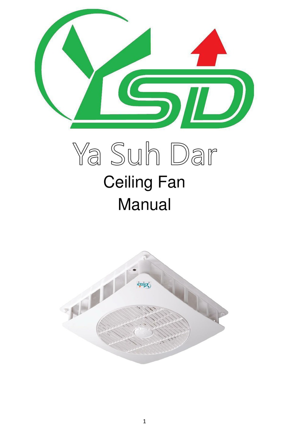YA SUH DAR Y16-AC USER MANUAL Pdf Download | ManualsLib