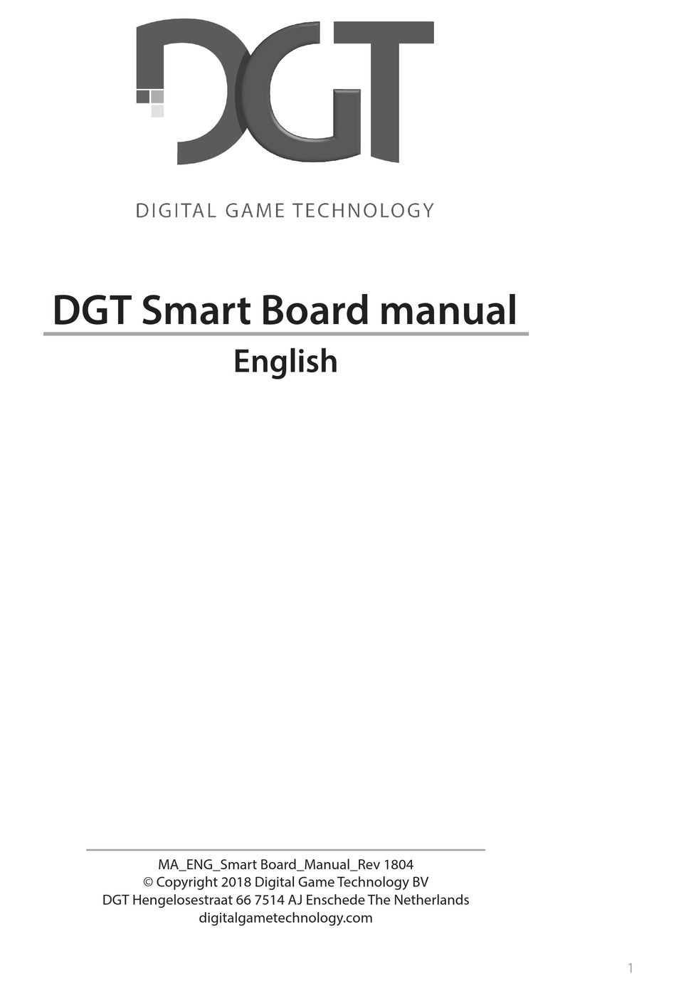 DGT SMART BOARD USER MANUAL Pdf Download ManualsLib