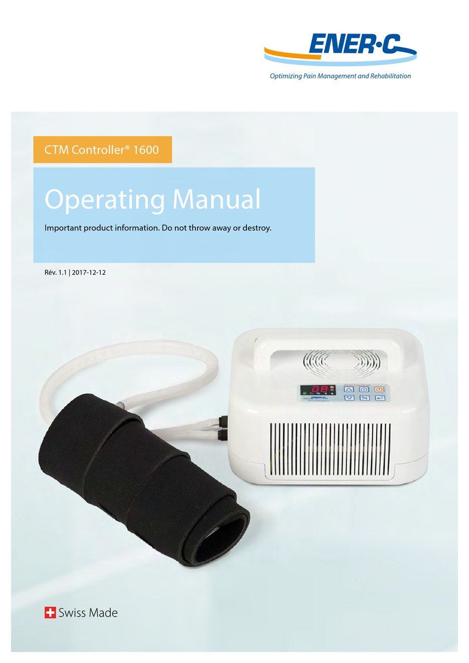 ENERC CTM CONTROLLER 1600 OPERATING MANUAL Pdf Download ManualsLib