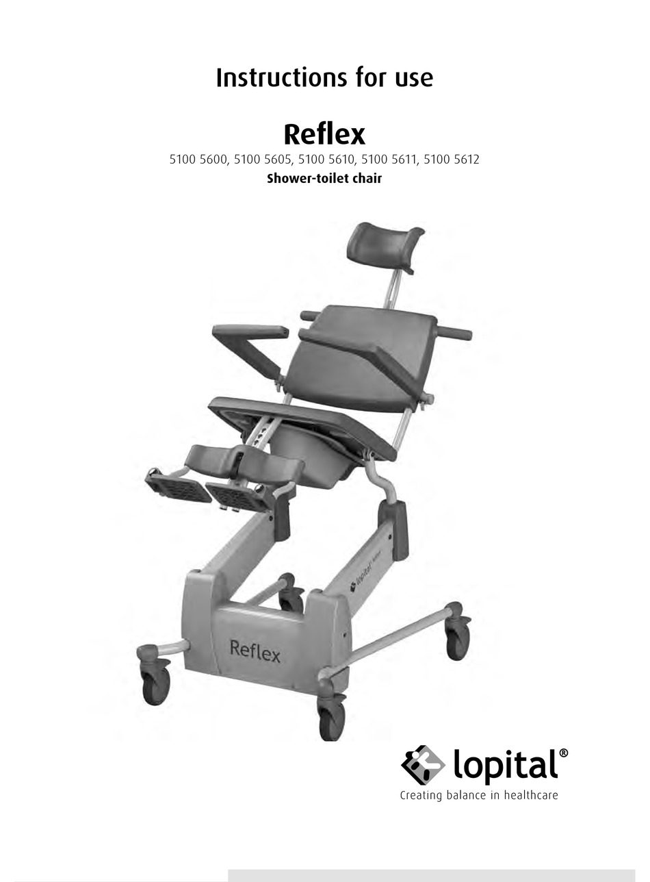 Lopital reflex shower discount chair