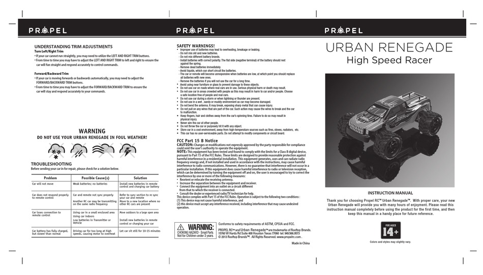 Urban renegade 2024 rc truck