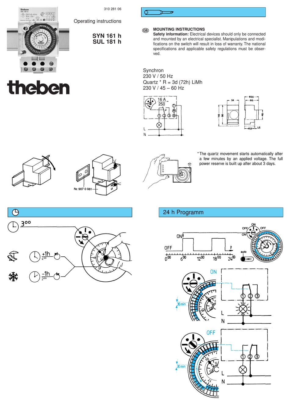 theben sul 181 d pdf