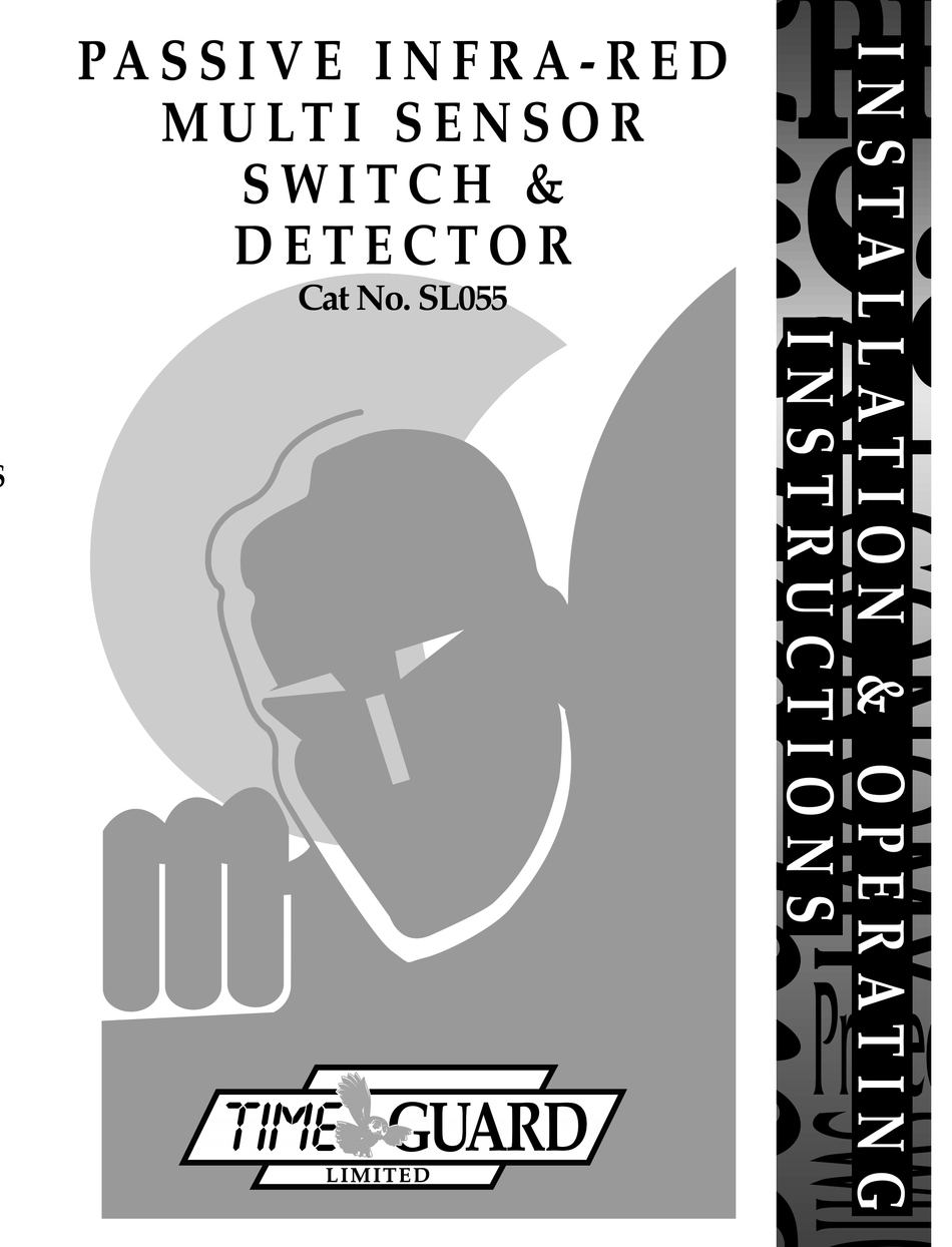 TIMEGUARD SL055 INSTALLATION & OPERATING INSTRUCTIONS MANUAL Pdf