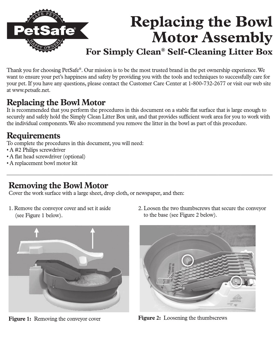 PETSAFE SIMPLY CLEAN REPLACEMENT MANUAL Pdf Download ManualsLib