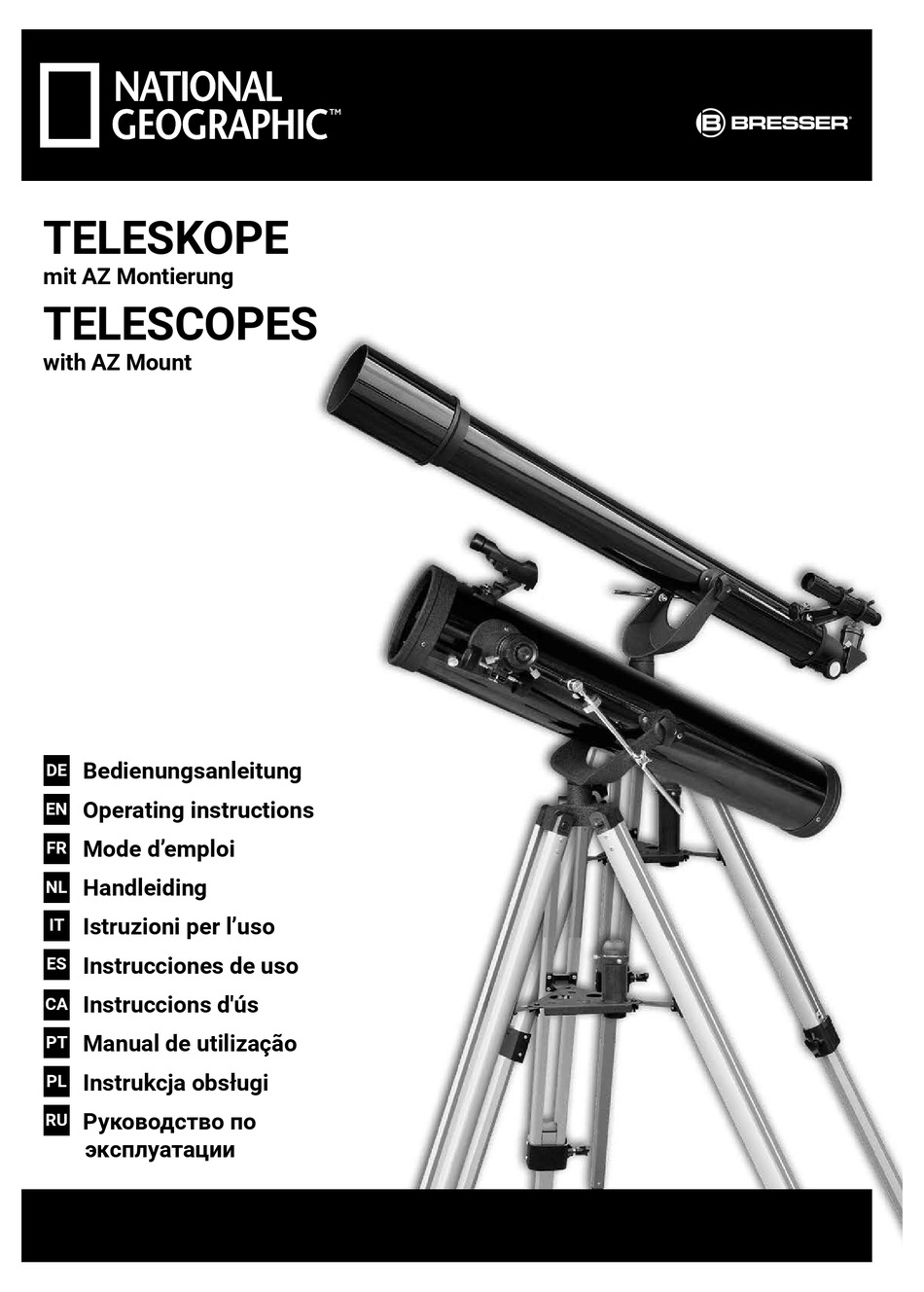 BRESSER NATIONAL GEOGRAPHIC OPERATING INSTRUCTIONS MANUAL Pdf Download ManualsLib