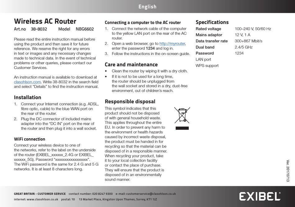 Exibel Nbg6602 User Manual Pdf Download Manualslib