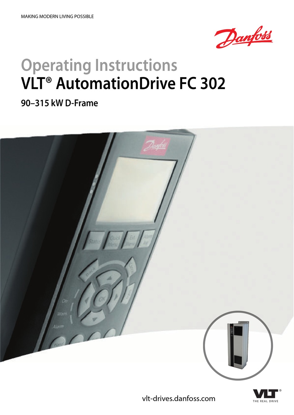 DANFOSS VLT AUTOMATIONDRIVE FC 302 OPERATING INSTRUCTIONS MANUAL Pdf ...