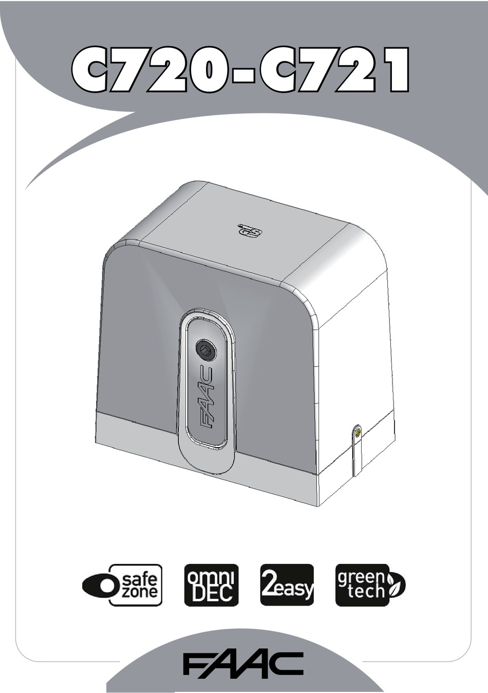 FAAC C720 MANUAL Pdf Download ManualsLib