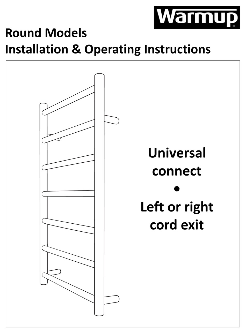 WARMUP ROUND INSTALLATION & OPERATING INSTRUCTIONS Pdf Download
