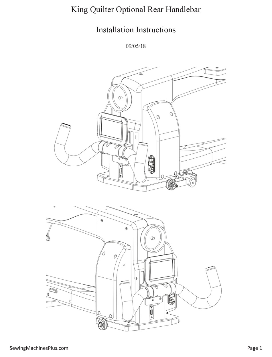 SEWINGMACHINESPLUS QM29304 INSTALLATION INSTRUCTIONS Pdf Download