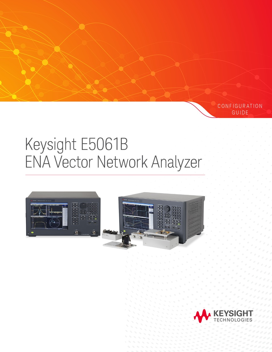 KEYSIGHT E5061B CONFIGURATION MANUAL Pdf Download ManualsLib