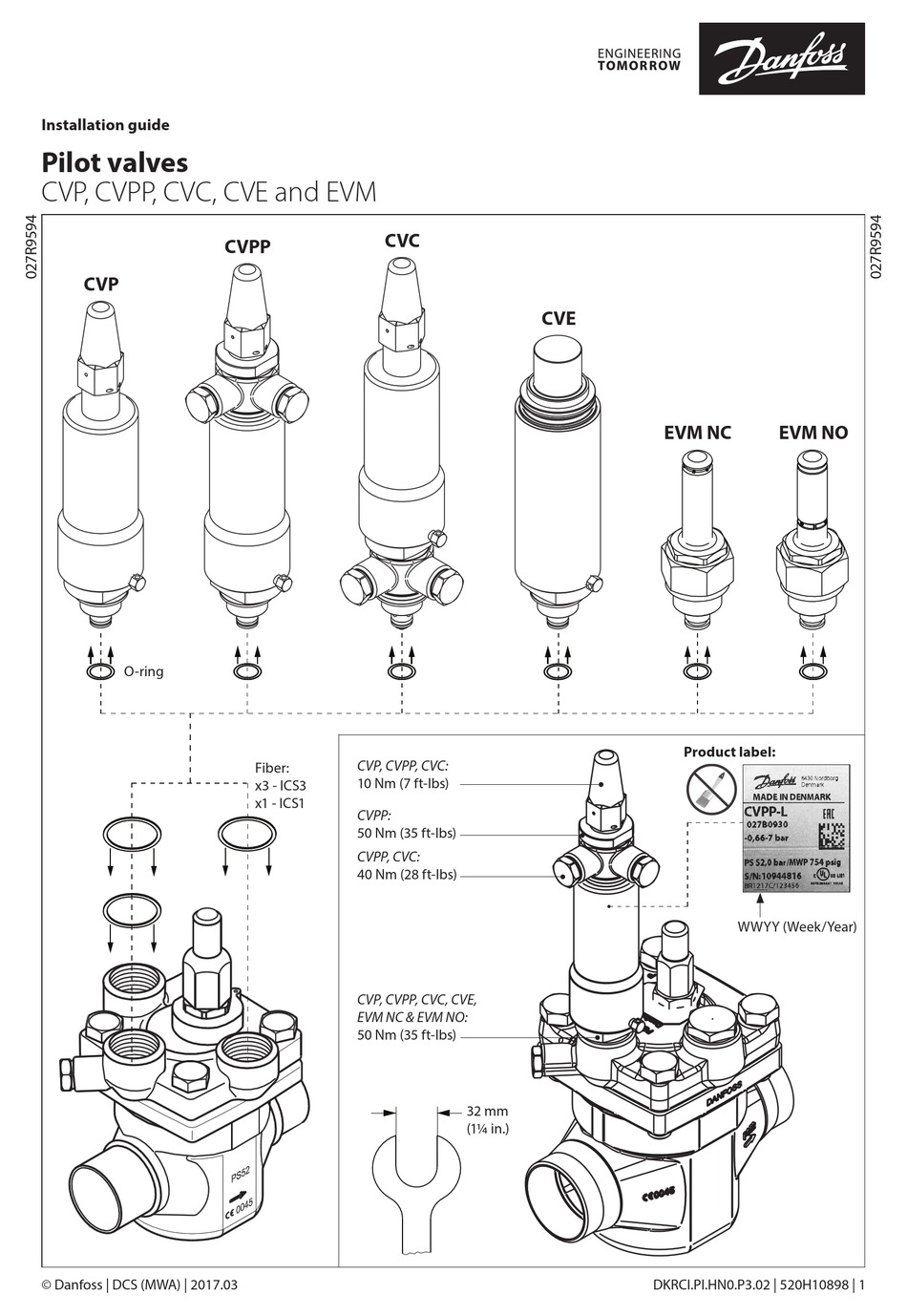 Danfoss cvp hp настройка