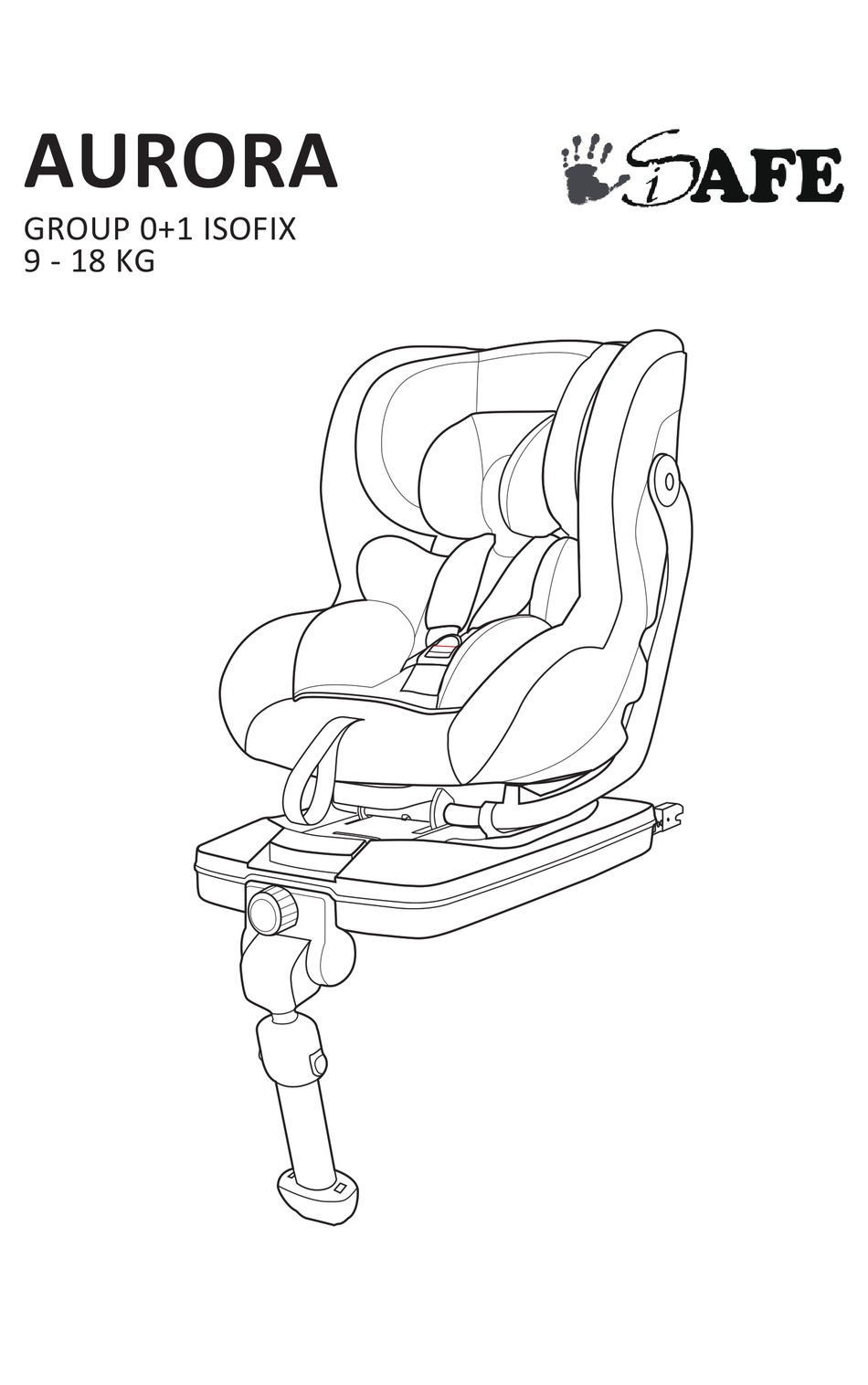 Aurora isofix sale carseat